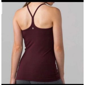 LULULEMON Black Yoga Tight Fit Cool Racerback top